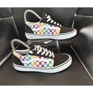 Vans Ward Rainbow Low Top Skate Shoes Womens Size US 6